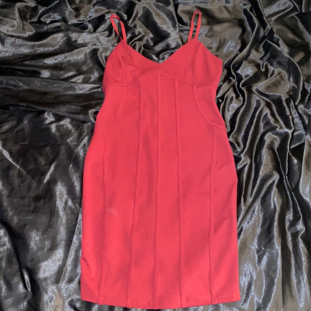 Red dress